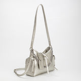 SAMPLE SM0044 Silver Crossbody Bag - FINAL SALE