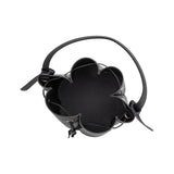 Laguna Black Recycled Vegan Leather Top Handle Bag