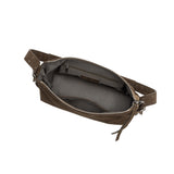 Valeria Olive Recycled Vegan Suede Shoulder Bag