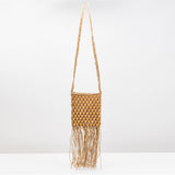 SAMPLE SM7833 Natural Shoulder Bag - FINAL SALE