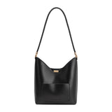 Billie Black Recycled Vegan Leather Tote Bag