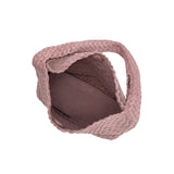 Johanna Mauve Large Recycled Vegan Suede Shoulder Bag
