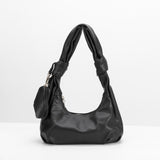 SAMPLE SM9468 Black Shoulder Bag - FINAL SALE