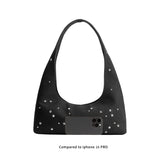 SAMPLE BD1002 Black Shoulder Bag - FINAL SALE