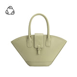 Violet Mint Recycled Vegan Leather Crossbody Bag