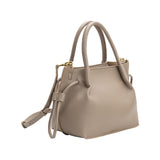 Tyler Taupe Recycled Vegan Leather Crossbody Bag