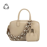 SAMPLE YP9103 Mushroom Large Top Handle Bag - FINAL SALE