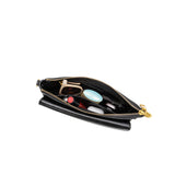 Aria Black Recycled Vegan Shoulder Bag