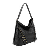 SAMPLE YP9332 Black Shoulder Bag - FINAL SALE