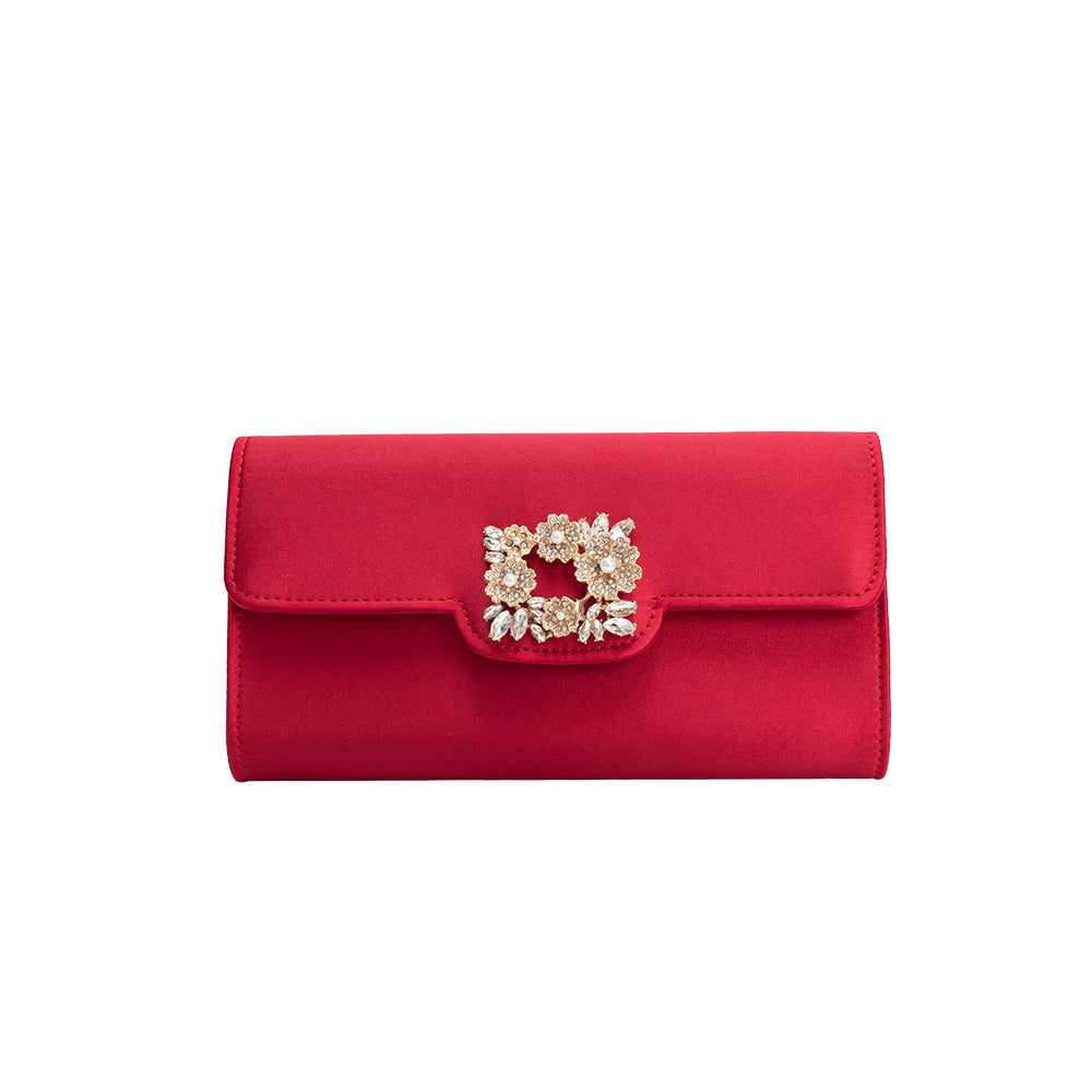 Elodie Satin Crossbody Bag