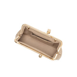 Chrissy Nude Vegan Leather Crossbody Bag