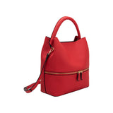 SAMPLE YP9025 Red Top Handle Bag - FINAL SALE