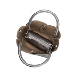 Tulip Pewter Recycled Vegan Top Handle Bag