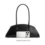 Birdie Espresso Recycled Vegan Leather Shoulder Bag