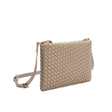 SAMPLE YN7545 Taupe Crossbody Bag - FINAL SALE