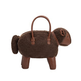 Sheep Chocolate Vegan Leather Crossbody Bag