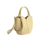 Tulip Yellow Recycled Vegan Top Handle Bag