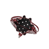 Paloma Burgundy Recycled Vegan Shoulder Bag