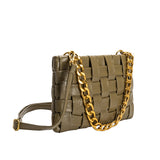 SAMPLE YP8800 Olive Small Crossbody Bag - FINAL SALE