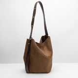 SAMPLE SM9358 Mocha Tote Bag - FINAL SALE