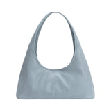 Tinsley Blue Recycled Vegan Leather Shoulder Bag
