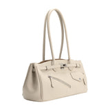 Rocky Ivory Recycled Vegan Leather Shoulder Bag