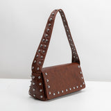 SAMPLE SM7439 Saddle Distressed Shoulder Bag - FINAL SALE