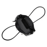 Rocky Black Recycled Vegan Leather Shoulder Bag