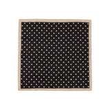 Scarf Black Polka Dot