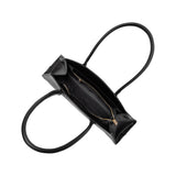 Birdie Black Recycled Vegan Leather Shoulder Bag