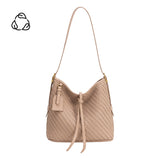 Thalia Biscuit Recycled Vegan Leather Tote Bag