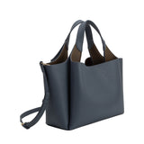 Whitley Slate Recycled Vegan Leather Tote Bag