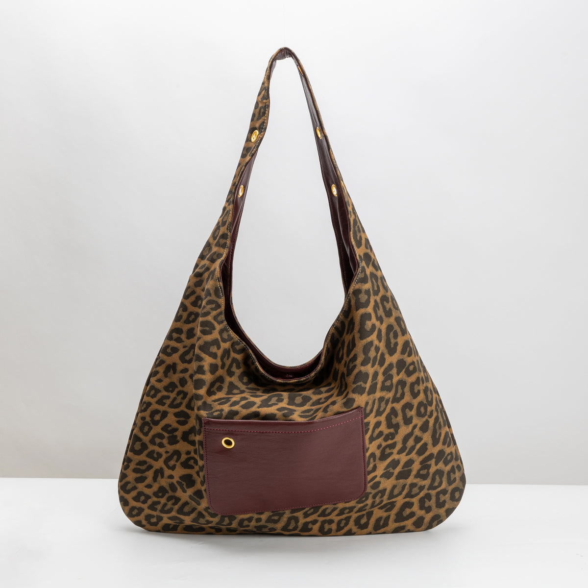 SAMPLE SM6753 Cheetah Large Tote Bag FINAL SALE