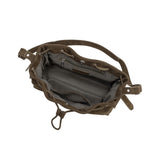Rhuby Olive Recycled Vegan Suede Shoulder Bag