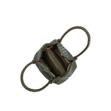 SAMPLE YP9234 Olive Top Handle Bag - FINAL SALE