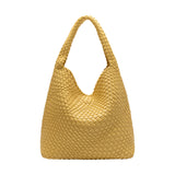 Johanna Yellow Large Recycled Vegan Shoulder Bag