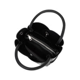 Tulip Black Polka Dot Recycled Vegan Top Handle Bag