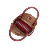 Tulip Burgundy Recycled Vegan Top Handle Bag