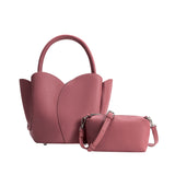 Tulip Mauve Recycled Vegan Top Handle Bag