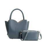 Tulip Peacock Recycled Vegan Top Handle Bag