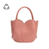 Tulip Rose Recycled Vegan Top Handle Bag