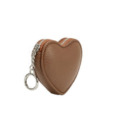 Puffy Heart Chocolate Vegan Bag Charm