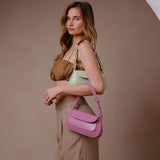 Amari Black Recycled Vegan Shoulder Bag