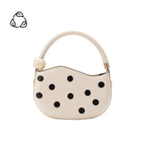 Jennie Cream Recycled Vegan Top Handle Bag