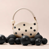 Jennie Black Recycled Vegan Top Handle Bag