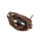 Lilith Gray Suede Vegan Top Handle Bag