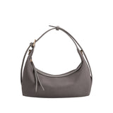 Lilith Gray Suede Vegan Top Handle Bag