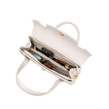 Beatriz Bone Recycled Vegan Leather Crossbody Bag