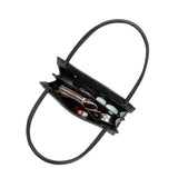 Ryleigh Black Recycled Vegan Leather Shoulder Bag