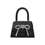 Sabrina Black Mini Top Handle Bag